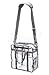 Planet Made Family Heavy-Duty Clear Stadium Bag- Stadium Approved 12 x 12 x 6- Quality Built w/Bottom Support Straps & Removable Shoulder Strap