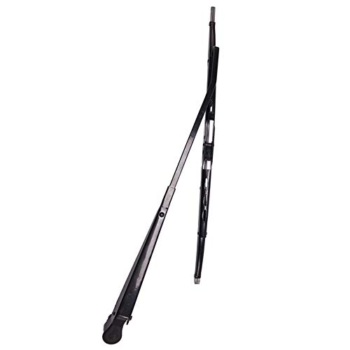 Luixxuer Electric UTV Windshield Wiper Kit, with 12V Motor Hard Coated Polycarbonate, Universal Windshield Wiper Arm 16in, Wiper Blade and Motor 12V, 90 Degree Wipe Sweep - Thumbnail 6