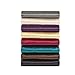 Madison Park Essentials Satin Sheet Set Luxury and Silky with Natural Sheen, Elastic 14