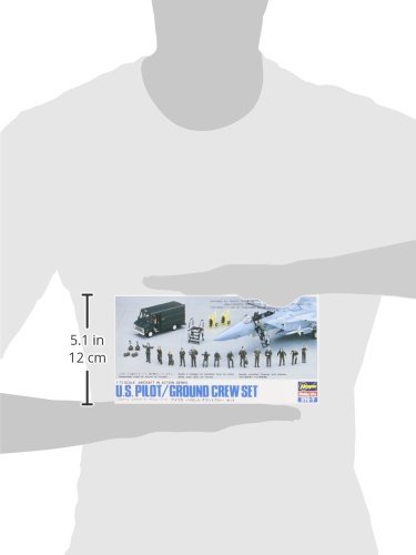 HASEGAWA 35007 1/72 U.S. Pilot/Ground Crew Set