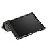 Kepuch Custer Lenovo Tab 4 8 Plus TB-8704V Case - Ultra-Thin Custer PU Leather Case Shell Hard Case Cover for Lenovo Tab 4 8 Plus TB-8704V - Black