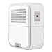 pinlo Dehumidifier Electric Mini Dehumidifiers for Home Basements Bathroom Bedroom Closet Wardrobe RV 2200 Cubic Feet (269 sq.ft) Large 2L Tank Smart Control Dehumidifier