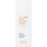 KORRES Greek Yoghurt Mineral Milk Fluid Sunscreen, SPF 50, 1.35 Fl Oz | Lightweight Face Sunscreen for Daily Hydration, Mineral UV Protection, Sensitive Skin Friendly SPF for Face, Travel Size