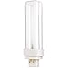 Sylvania 20683 (4-Pack) 18-Watt Double Tube Compact Fluorescent Light Bulb, 2700K, 1150 Lumens, 82 CRI, T4 Shape, 4-Pin G24q-2 Base