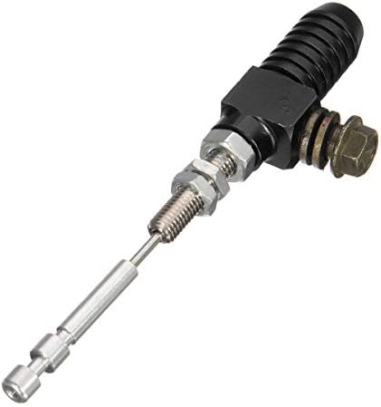 Univesal M10x1.25mm Motorcycle Hydraulic Clutch Master Cylinder Rod Brake Pump Clutch brake (Color : Black)