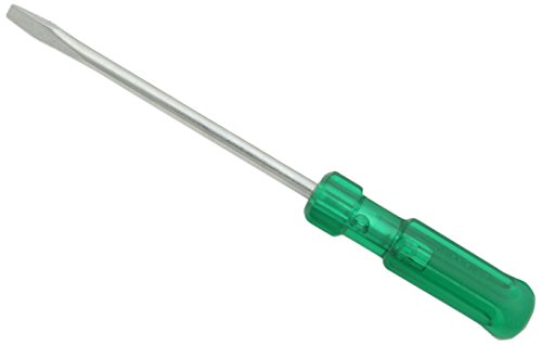 Taparia 902 Steel (3.0 x 0.4mm) Flat Tip Screw Driver (Green and Silver)