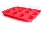 SiliPro Silicone Muffin Pan, 12 Cups