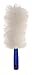 Ettore 48111 Lambswool Duster with Click-Lock Feature,White