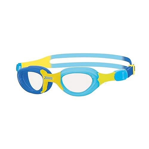 Zoggs Kids Little Super Seal Swimming Goggles with Quick Adjust and UV Protection (Up to 6 Years)