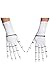 Disguise Jack Skellington Adult Gloves-