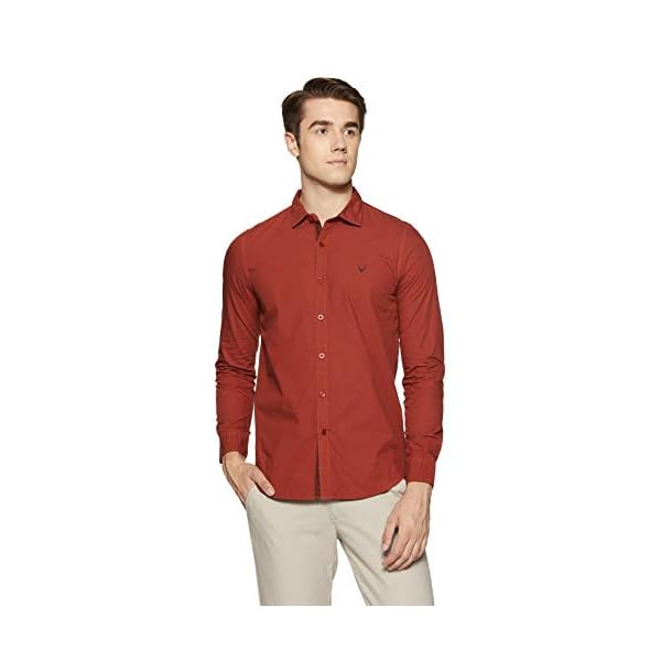 Allen-Solly-Mens-Plain-Slim-Fit-Casual-Shirt Allen-Solly-Mens-Plain-Slim-Fit-Casual-Shirt