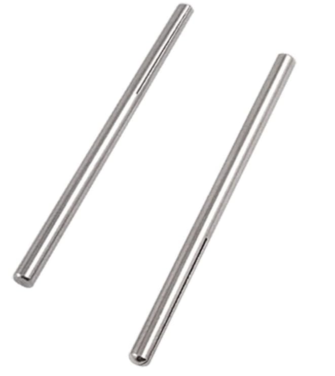 MACHSWON 1/8 Inch 50mm / 1 Long Abrasive Sanding Disc Sandpaper Shank Dia Split Mandrel 10pcs