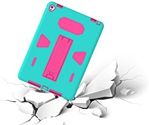 JECCE for Amazon Kindle Ipad 6 Case /iPad Air 2 Case,Dual Layer Rugged With Kickstand Full-Body Shock Proof Hybrid Heavy Duty Armor Defender Protective Case