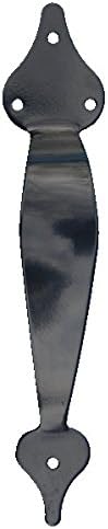 10" Stainless Steel Pull Handle (Black Polyester Powder Coat)
