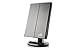 Asani Tri-Fold Lighted Magnification Makeup Mirror with a FREE 10X Spot Mirror | 21 LED Lights & Touch Controls | 1X / 2X & 3X Magnifying Cosmetic Vanity Folding Mirrors for Dresser and Travel (Black)