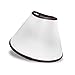 Felicey Pet Adjustable Dog Elizabeth Collar - Protective Recovery Cone Collar with Soft Edge for Anti-Bite, Surgery or Wound Healing (XL) (White, XL)