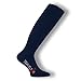 Travelsox Mens Modern Baseball-and-softball-uniform-socks, Navy, Medium US