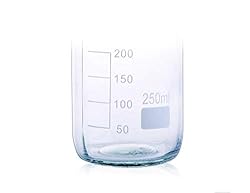 250ml/8.4oz Empty Thick Glass Graduated Reagent