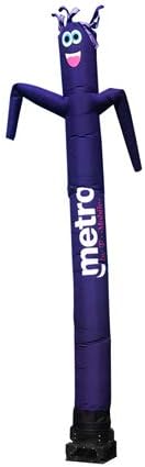 Metro by T-Mobile New Logo Inflatable Tube Man Dancer, Replacement Puppet Only by Feather Flag Nation