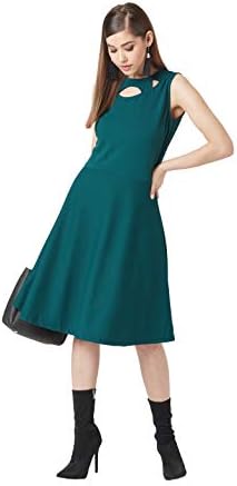Polyester Skater Knee-Length 