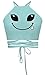 Grace's Secret Women's Cartoon Alien Eyes Short Crisscross Lace Up Cropped Halter Top, One Size