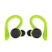 1018 Waterproof 5.0 True Wireless Earbuds,Super Bass Sound Built-in TWS Technology Interchangeable Small and Over-Ear Earhooks in Earphone (Light Green)
