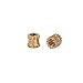 Uxcell a16041800ux0765 M2 x 3mm Brass Cylinder Knurled Threaded Round Insert Embedded Nuts 100PCS