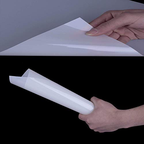 15 Pieces 7 mil Square Blank Stencil Sheets, 30x30cm Templates for Cricut and Silhouette Machines