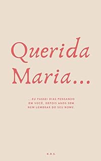 Livro Querida Maria