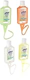 PURELL Advanced Instant Hand Sanitizer - 4 Travel Sized Jelly Wraps Portable Sanitizer Bottles