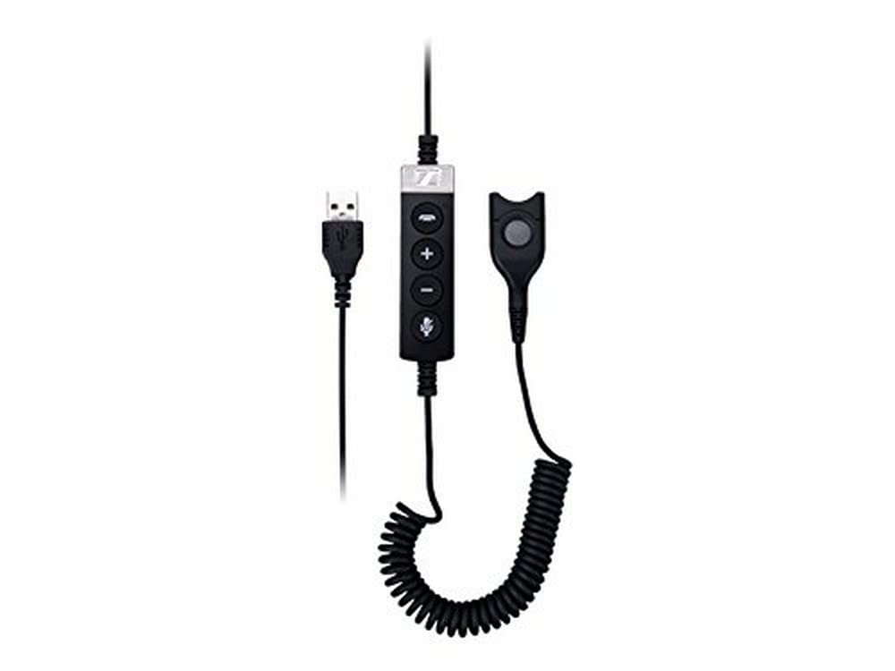 EPOS USB-ED CC 01 MS - Microsoft Teams Certified Adapter Cable, USB to Easy Disconnect, Compatible with Impact 600 and 200 Series