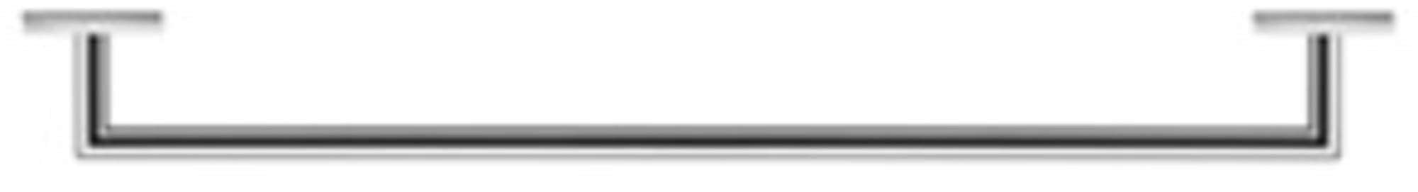 Duravit Towel Holder, Chrome, 60 cm — image 1
