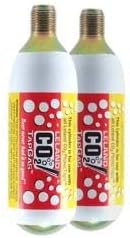 74 Gram 5/8" thread CO2 Bulb (2 pack)