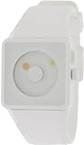 Nixon A1161254 newton all white/lum dial silicone strap unisex watch NEW