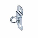 Triton Products 54105 LocHook 1-1/8-Inch Single Ring 1/2-Inch I.D. Zinc Plated Steel Tool Holder for LocBoard, 5-Pack
