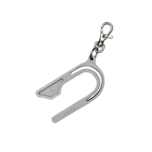 The Car Seat Key - Easy CAR SEAT UNBUCKLE by NAMRA Made in USA (Grey)