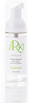 ArKi Premium Foaming Hand Sanitizer with Advanced Moisturizers - Peppermint - 1.69 fl.oz - 50ml