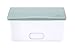 Ubbi Portable Diaper Storage Organizer Caddy with Wipes Dispenser and Soft Changing Mat Set, Stores Baby Diapers, Wipes and Baby Accessories, Gray
