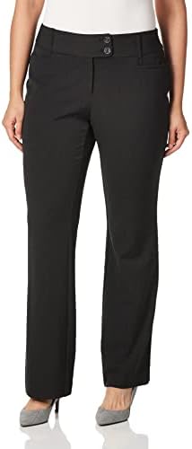 Rafaella Women's Curvy Fit Gabardine 