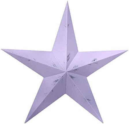Amazon Com Amish Wares 32 Inch Rustic Violet Barn Star Made With