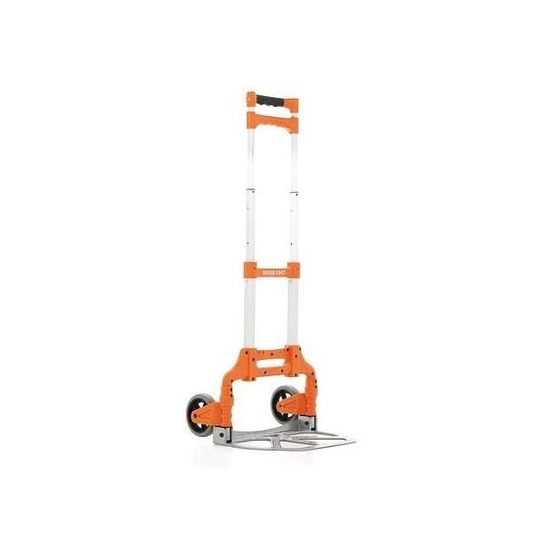 Welcom MC2S Magna Cart Elite 200 lb Capacity Folding Hand Truck, Silver, Frustration-Free Packaging