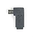 Mini USB Type B femelle vers Micro USB Male-Adaptateur à Angle droit 90°