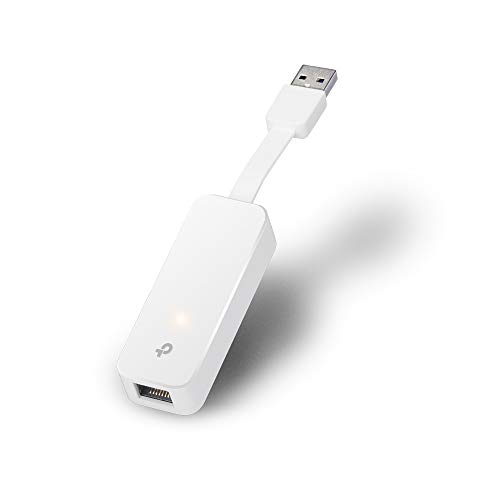 UE300 Adattatore da USB 3.0 a Gigabit Ethernet, Porta USB 3.0, Porta RJ45 10/100/1000 Mbps, Design Pieghevole e Portatile, Plug & Play, Windows 11/10, MAC OS, Chrome OS, Linux OS