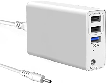 TAUPO 65W Laptop Charger [w/ 3 USB Ports] for Samsung-Series-9 Np900X 900X 940X Ativ Book Lite Plus np915s3g np940x3g xe700t1a np540u3c Chromebook xe500c21 np940x3l np900x4d