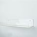 HUJI Clear Invisible Contemporary Floating Acrylic Shelf Display Bookshelf Modern Rack Collectibles Books Photos Art Work Toys Home Office Storage Decor Kids Room Kitchen Spice Rack (1 Shelf, 16 Inch)