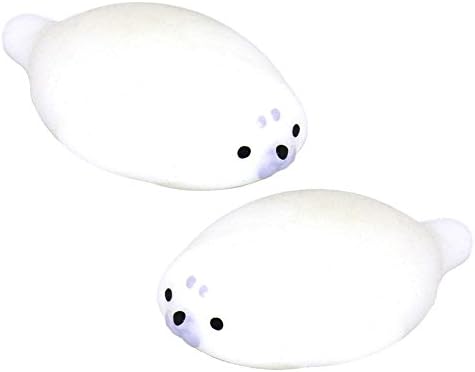 4PC Squis Toy Squis Seal Sea Lion Mochi Gift For Children Or Adults Soft Stretch Doll