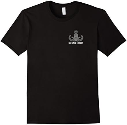 Men's National Explosive Ordnance Disposal Day Shirt XL Black