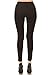 Women's Cotton Blend Stretch Skinny Pull On Pants Jeggings Black Size M