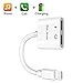 Car Aux Cable for iPhone, 3.5mm Audio Jack to Lightning 8pin Stereo Audio Connector, Compatible with iPhone X/8/8 Plus/7/7 Plus and Perfect Compatible with iOS 11.4/12 or Above