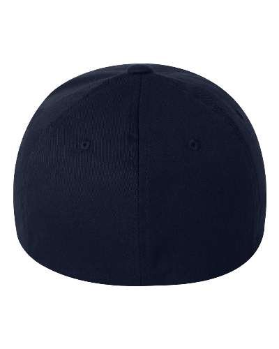 Flexfit Wooly Combed-Twill Cap - Dark Navy - S/M